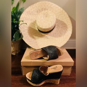 Beautiful black wedges